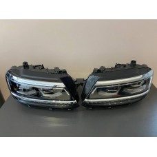 Фара головного світла LH+RH комплект 2017 (з блоком та лампочками, LHD) Volkswagen Tiguan