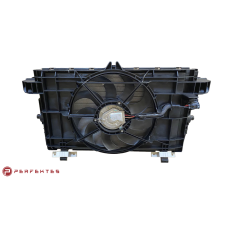 Вентилятор системи охолодження + радіатор (в зборі) Tesla Model Y