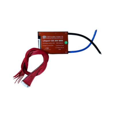 BMS контролер батареї 12S 36V 50A DALy LiFePo4 з симетричним балансуванням BMS-00007929