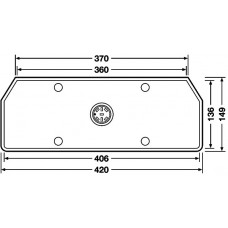 Ліхтар задній Europoint 1 L + 7 POL