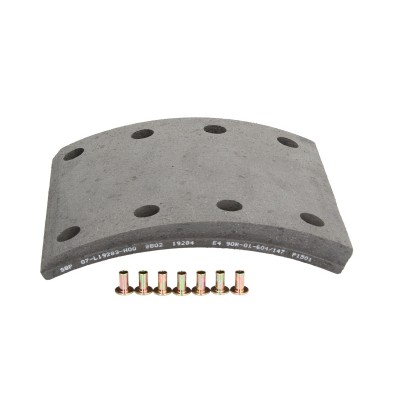 Накладки гальмівні SAF 19283 1928300000