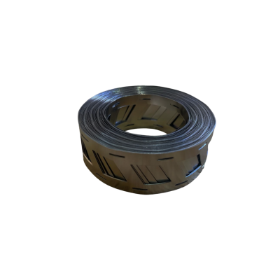 Стрічка нікельована подвійна коса 0.15x26.5х22.5mm 10m (21700) MATE-00009300