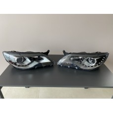 Фара головного світла LH+RH комплект 2010 (з блоком та лампочками, LHD) Volkswagen Tiguan