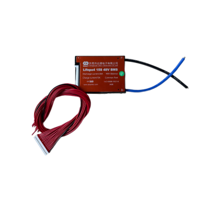BMS контролер батареї 15S 48V 30A DALy LiFePo4 з симетричним балансуванням BMS-00007930
