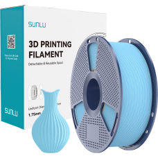 Пластик для 3D-друку (філамент) SUNLU PLA Classic Sky Blue 1,75 мм 1 кг