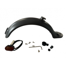 Заднє крило з силіконовим гачком гвинтом заднім ліхтарем чорне для електросамоката Xiaomi Mi M365 original